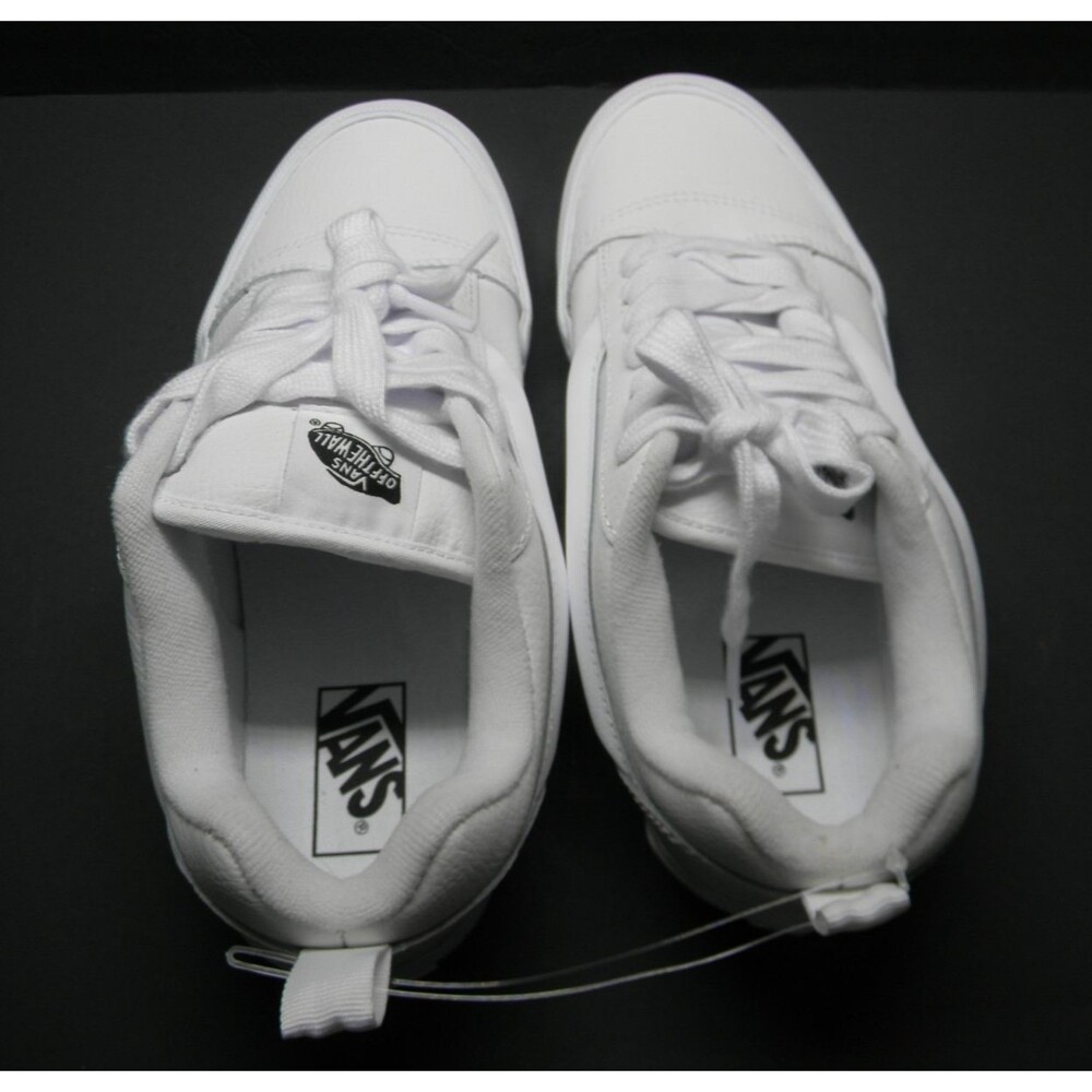 Vans  Knu Skool White Sneakers Skate Shoes Unisex NWOT - Picture 5 of 6